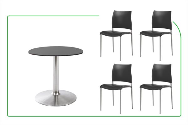 muebles hosteleria sillas y mesas COLECCION MAX ALUMINIUM
